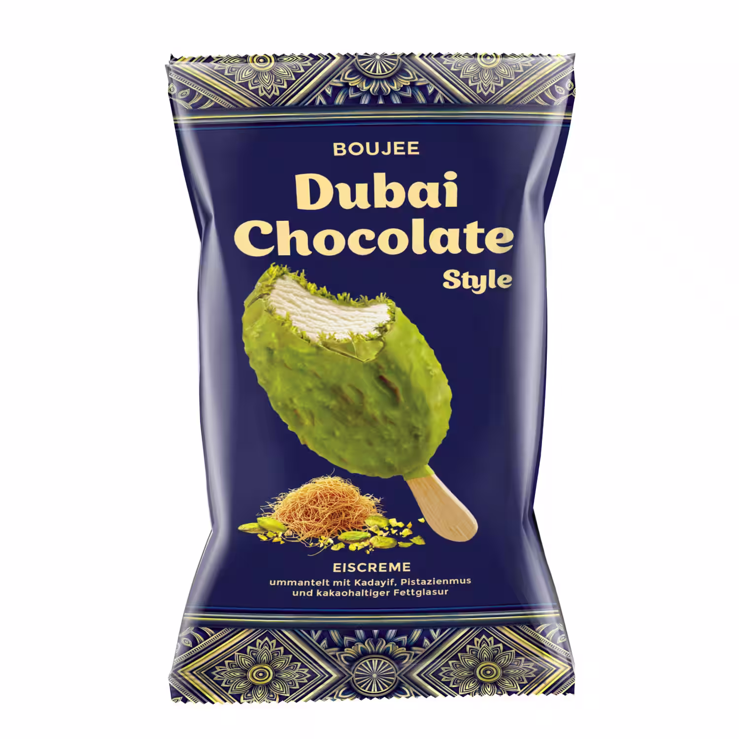 Boujee Dubai Šokolaadi Jäätis Karbis 4tk 220g