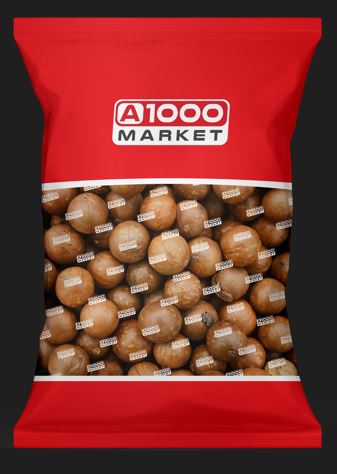 A1000 Makadaamia Pähkel Koorega 400g