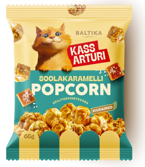 Kass Arturi Popcorn Soolakaramelli 65g