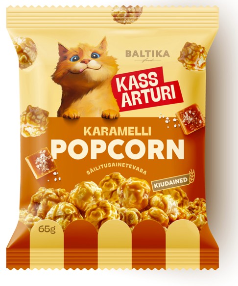 Kass Arturi Popcorn Karamelli 65g