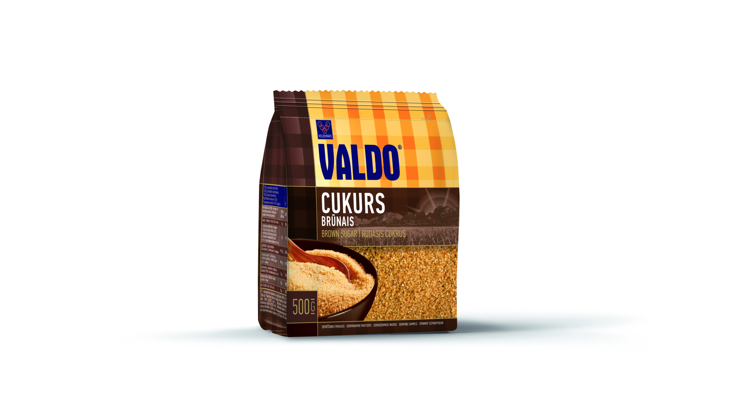 Valdo pruun suhkur 500g