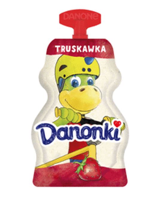 Danonki Jogurt Maasika Tuubis 70g