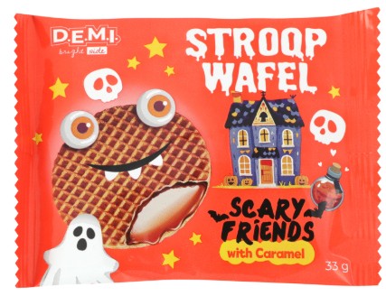 Saleks Vahvel Sõbrad Katamellitäidisega 33g