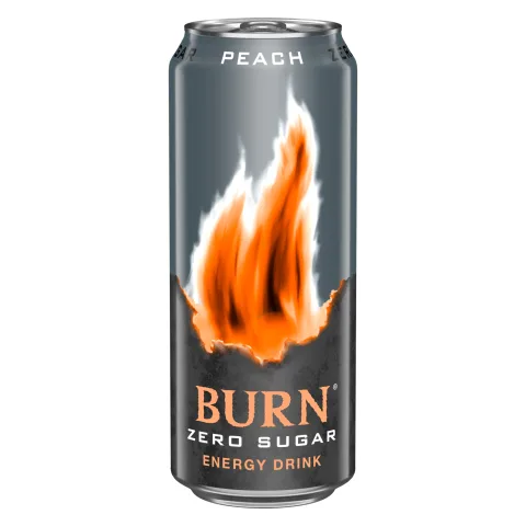 Energiajook Burn Peach Zero magusainetega 0,33l