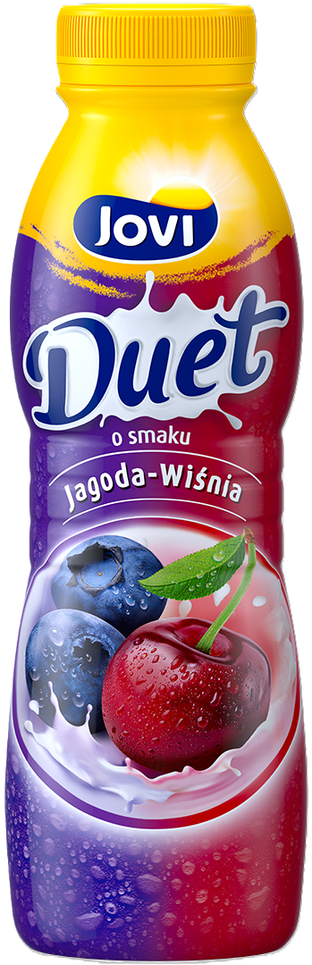Mustika-kirsi jogurtijook, JOVI, 350 g