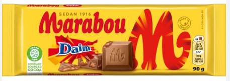Marabou Piimašokolaad Daim 90g