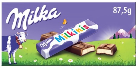 Milka Piimašokolaad Milkinis 87,5g