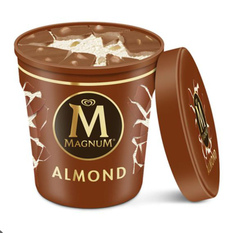 Jäätis Almond, MAGNUM, 297g