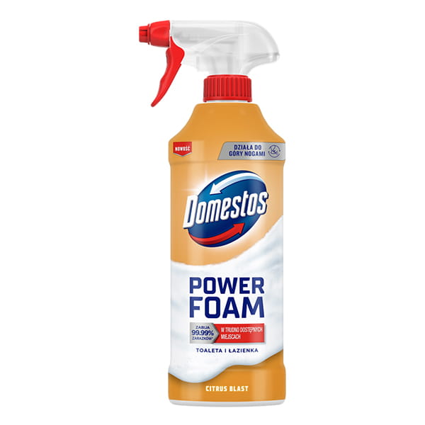 Domestos Power Foam Citrus Blast puhastusvaht 435ml